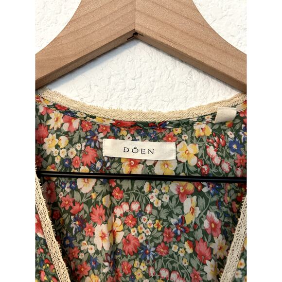 Doen Catskill Dress in Green Valley Floral XL - Picture 3 of 6